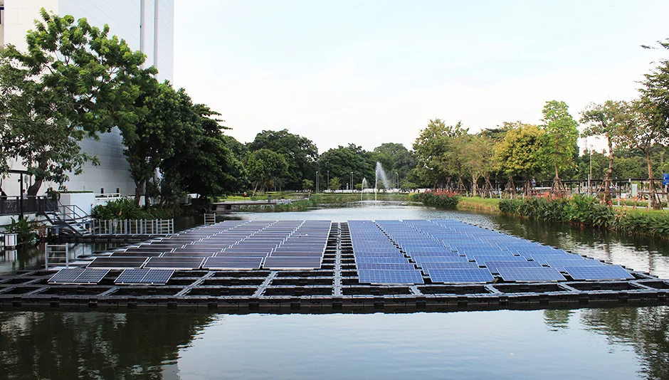 Sistema Fotovoltaico Flutuante