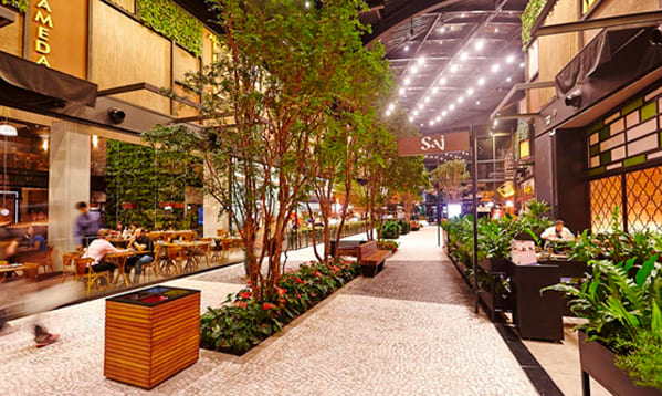 AMPLIAÇÃO DO SHOPPING D. PEDRO – Campinas/SP Planejamento e apoio gerencial para ampliação do Shopping Parque D. Pedro. Obra executada dentro dos padrões de Certificação LEED. 8.000 m², em parceria com a construtora que executou o serviço